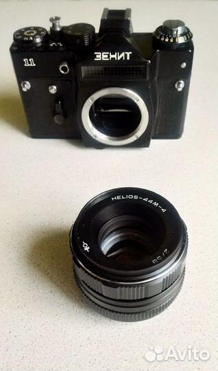 Фотоаппарат Зенит - 11,объектив Helios-44M-4