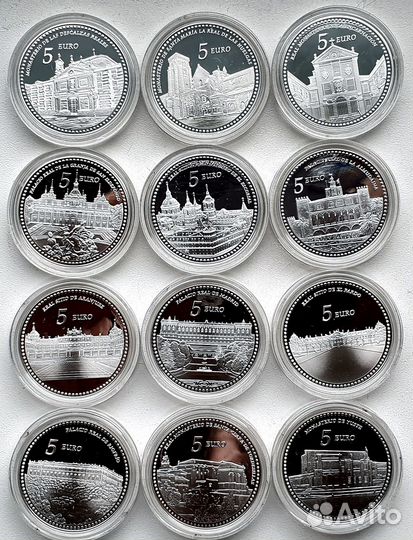 Испания 5 евро 2013 Национальное наследие Дворцы