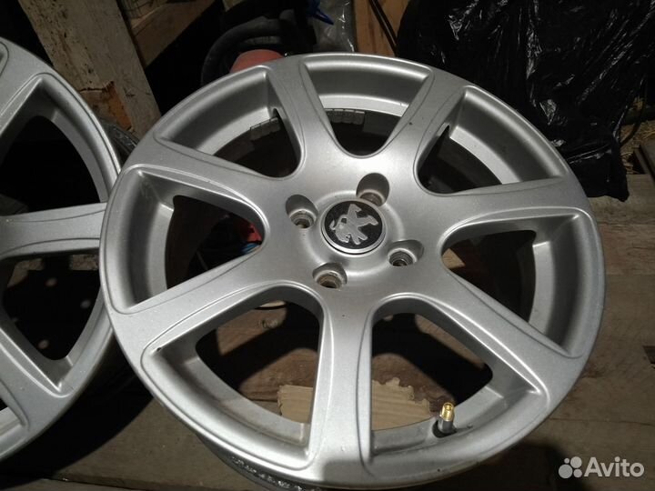 Литые диски r15 4 100