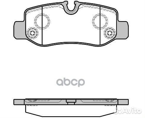 Колодки тормозные дисковые задние 2162400 Road