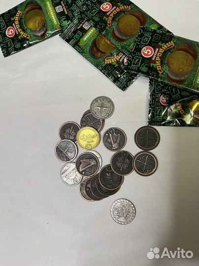 Монеты Пятерочка магазин сокровищ
