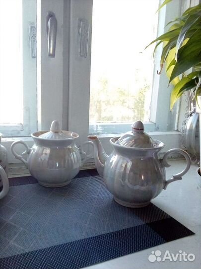 Наборы чайник и сахарница СССР