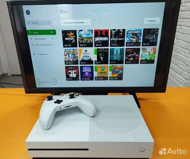 4) Xbox (One S 1Tb)