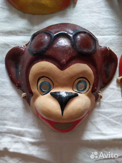 Маски новогодние карнавальные СССР