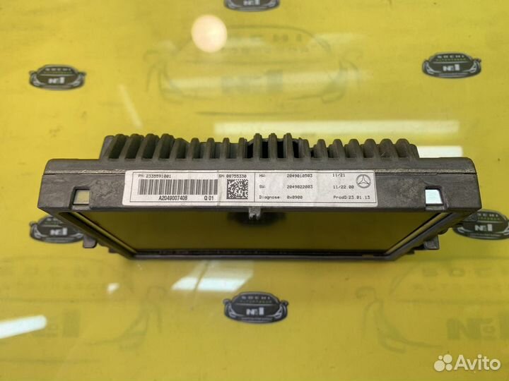 Дисплей Mercedes Benz w204 C class С класс