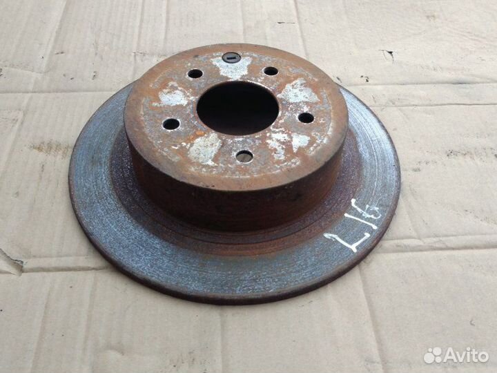 Тормозной диск задний Nissan Qashqai Vi HR16DE