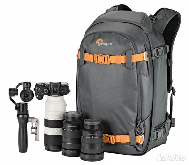 Рюкзак Lowepro Whistler BP 350 AW II, серый