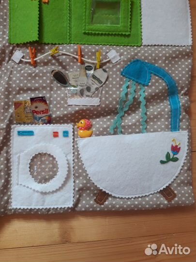 Домик-сумка, ручная работа