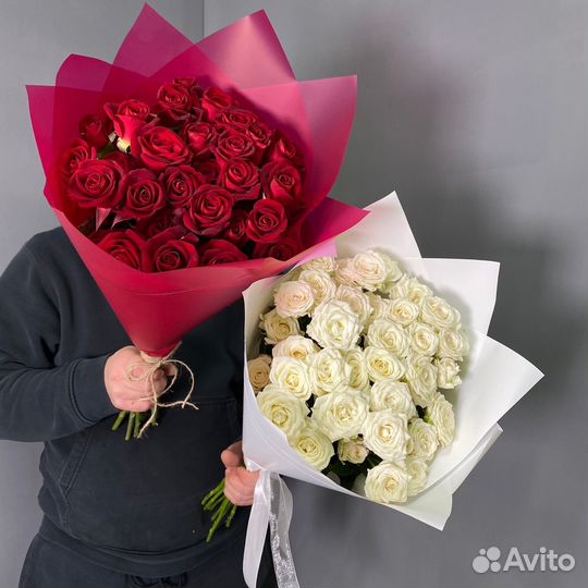 Кустовые розы букет из кустовых роз