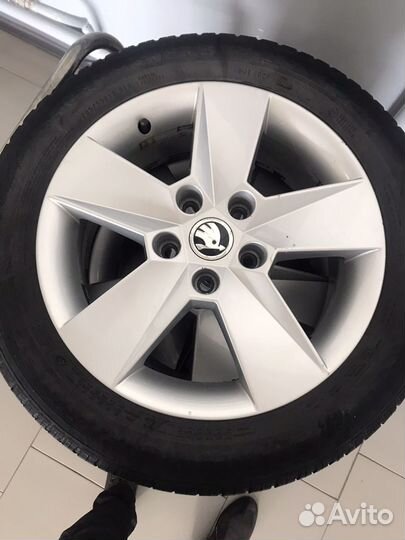 Комплект колес Skoda R16