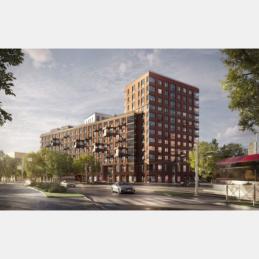 1-к. квартира, 45 м², 6/12 эт.