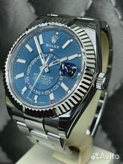 Часы Rolex Sky-Dweller 42mm Steel and White Gold 326934-0003