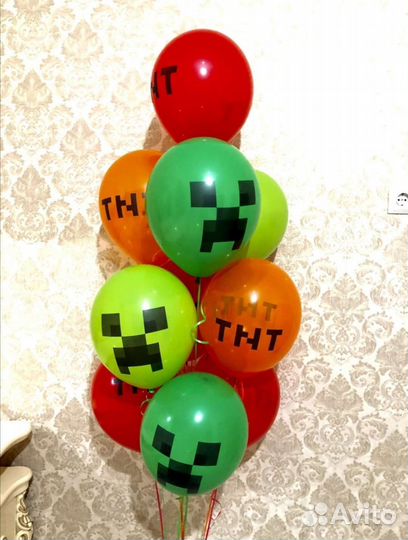 Воздушные шары набор 10шт новые