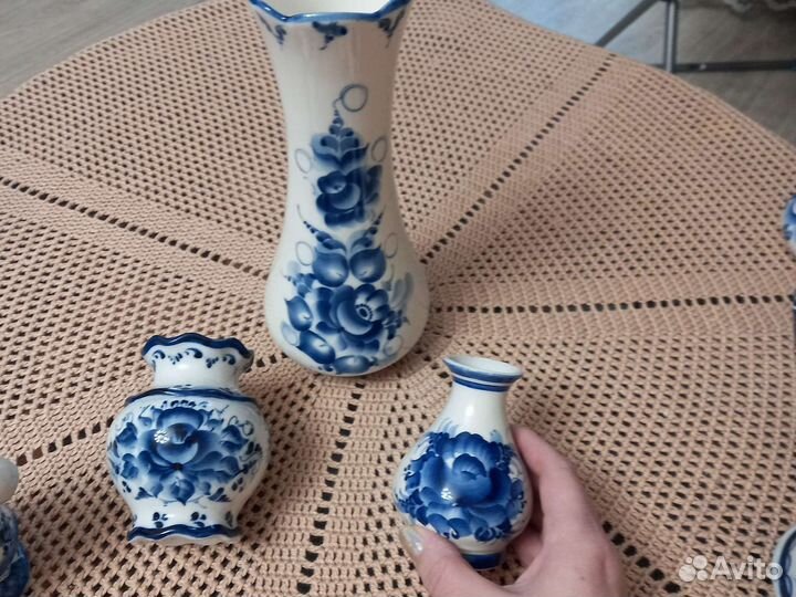 Фарфоровые статуэтки Гжель