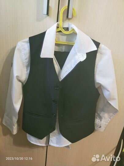 Костюм школьный для мальчика 122