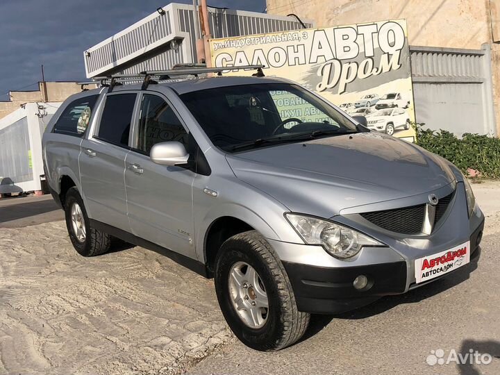 SsangYong Actyon Sports 2.0 AT, 2008, 221 000 км