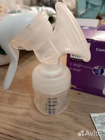 Молокоотсос avent ручной