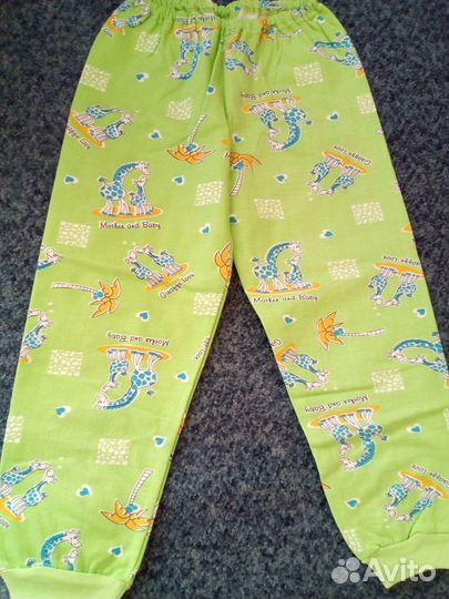 Пижама детская теплая 30,32,36 размер. Новая