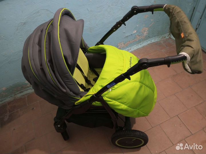 Коляска 2 в 1 adamex champion
