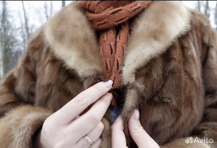 Шуба из норки