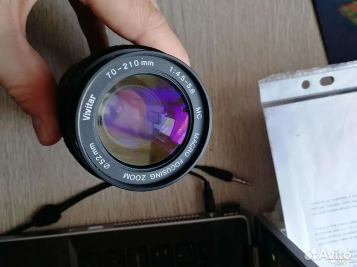 Объектив Vivitar 70-210mm f/4.5-5.6 Macro