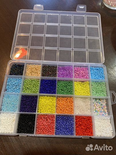 Большой набор бисера