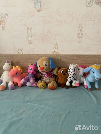 Мягкие игрушки пакетом