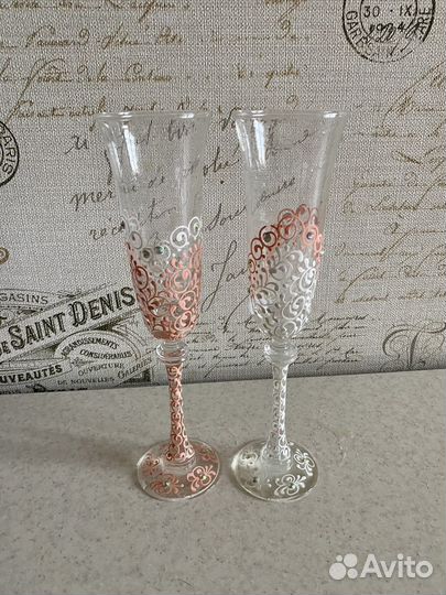 Свадебные бокалы