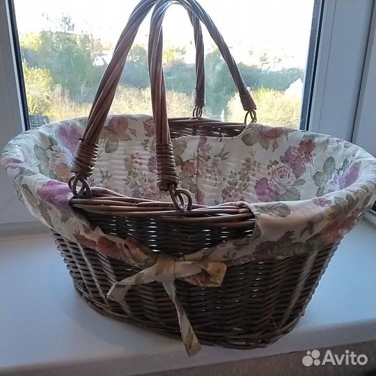 Корзины плетеные для хранения