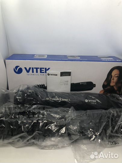 Фен щетка vitek