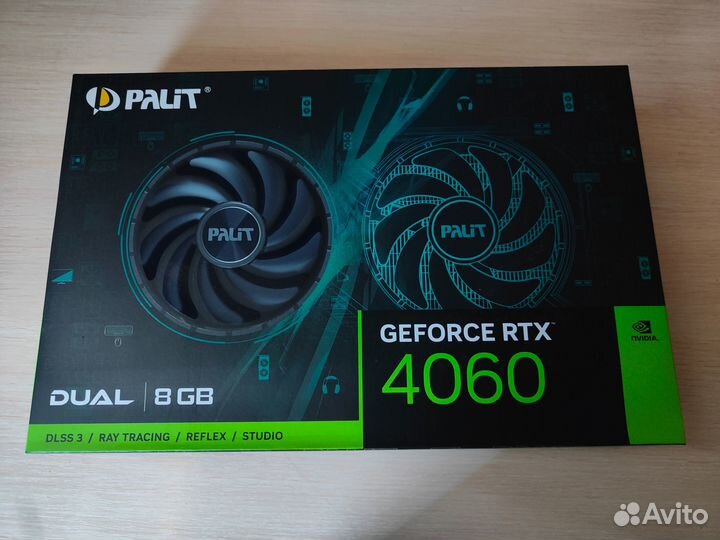 RTX 4060 Palit Dual новые, запечатанные