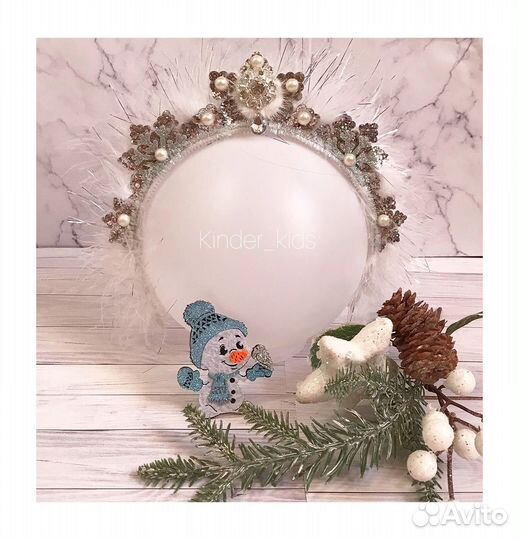 Ободок на новый год