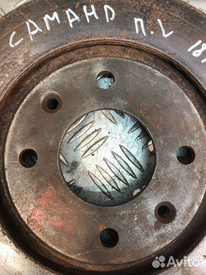 Диски тормозные передние Iran Khodro Samand 1.8