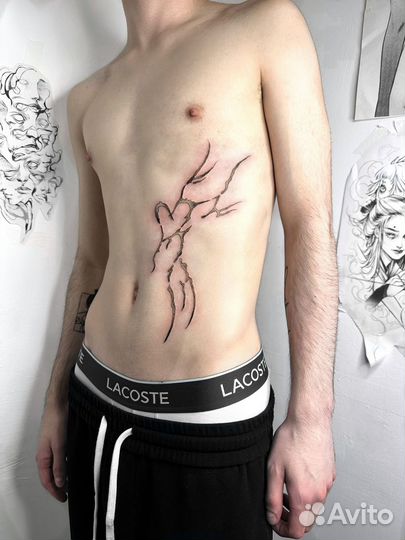 Модель на татуировку