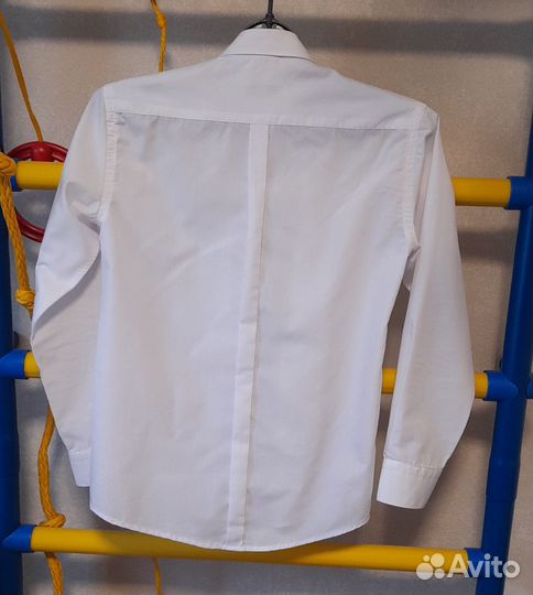 Рубашка белая 146 на мальчика