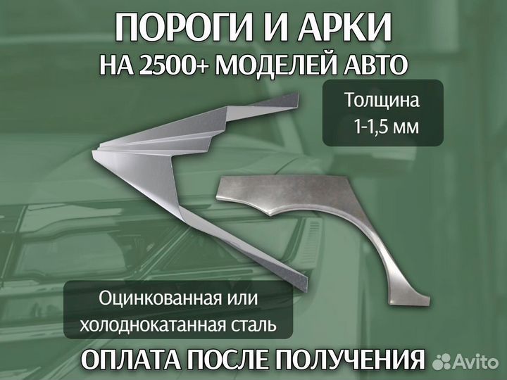 Задняя арка Kia Carens