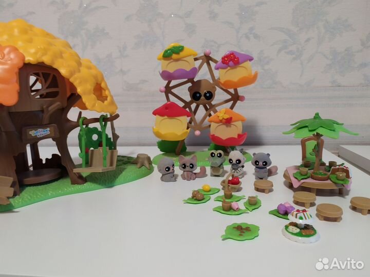 Набор Юху домик и карусель