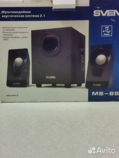 Колонки sven MS-85 2.1