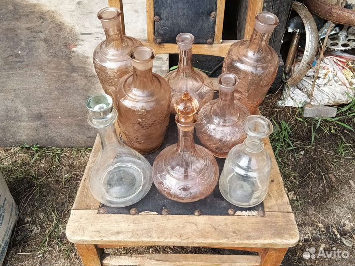 Бутылки графины СССР