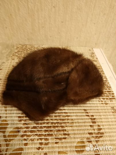 Шапка норковая женская
