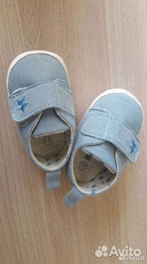 Пинетки кеды р. 17 для мальчика