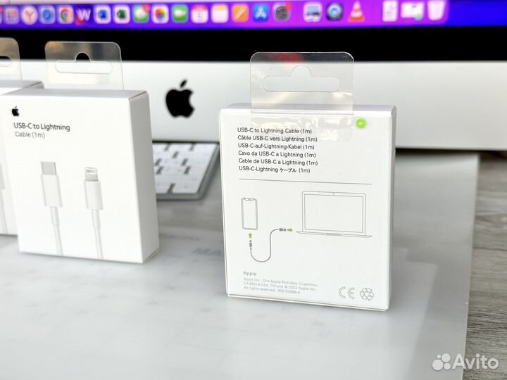 Оригинальный кабель iPhone USB-C Lightning