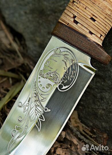 Златоустовский охотничий нож 