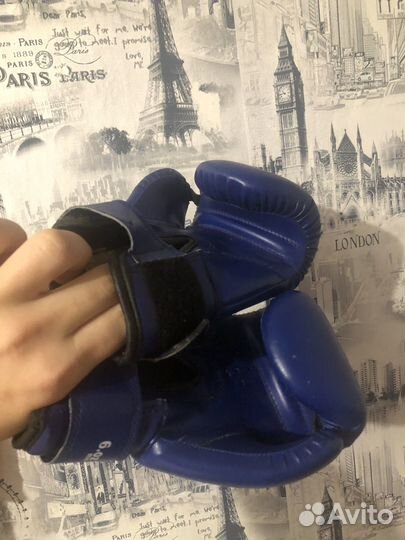 Боксерские перчатки Green hill 6 oz