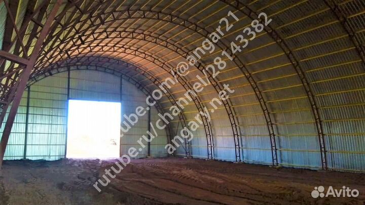 Ангар под ключ 652 m2