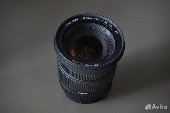 Объектив Sigma 17-50mm F2.8 EX DC байонет Sony A