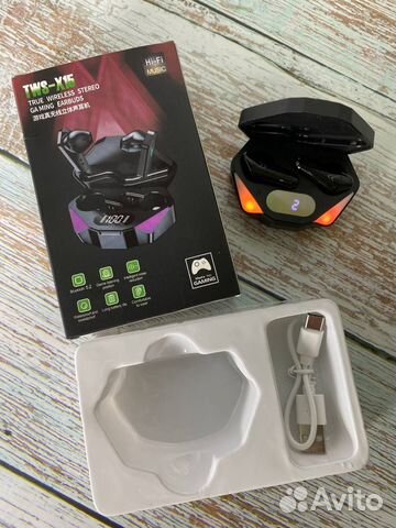 Наушники беспроводные игровые с микрофоном новые
