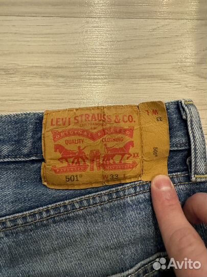 Шорты levis 501