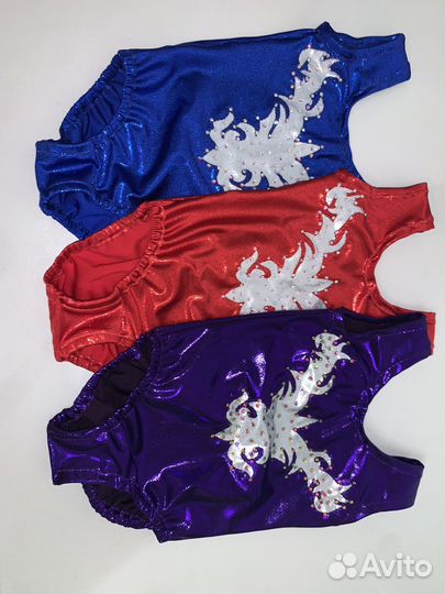 Купальник для спортивной гимнастики 128-134