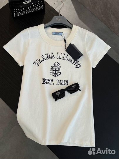 Футболка prada женская 3 цвета